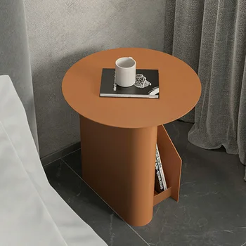 שחור שולחן ליד המיטה, מודרני מתכת שולחן האוכל, יצירתי, שולחן ליד המיטה, ספה, שולחן צד, מפואר קטן הכיסא
