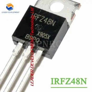 10pcs IRFZ48N IRFZ48 IRFZ48NPBF MOSFET MOSFT 55V 64A 14mOhm 54nC ל-220 מקורי חדש