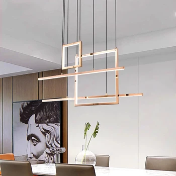 מודרני עיצוב הבית led אורות תליון אור מנורות בסלון נברשות חדר האוכל תלוי אור, תאורה פנימית
