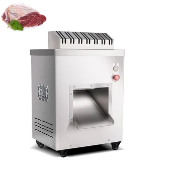 150KG/H תעשיית הבשר מכונת חיתוך סכינים נשלף Multi-פונקציה בשר מבצעה מכונה חשמלית מכונת חיתוך ירקות