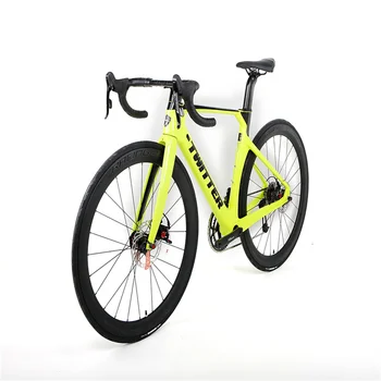 טוויטר R5 יריב-22 מלא מוסתר הפנימי ניתוב שבירת רוח מירוץ סיבי פחמן אופני כביש T800 bicicleta 700c אופניים велосипед