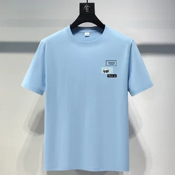 2023 חולצה לגברים בגדי הקיץ מנופחים גותי כושר בגדי היפ הופ פועל מנגה Tshirts גברים Harajuku אופנת רחוב חולצת טריקו