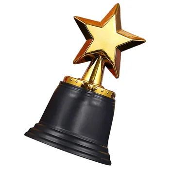 פרסים ילדים כוכב גביע פלסטיק דקורטיביים שלל עדין פרס זהב תחרויות סטודנטים