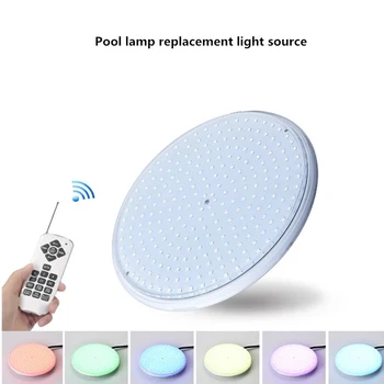 RGB דיסקו אור בריכת שחייה Lamp12v חם צבע מגניב LED לבן IP68 מתחת למים החלפת מקור אור עם שליטה מרחוק
