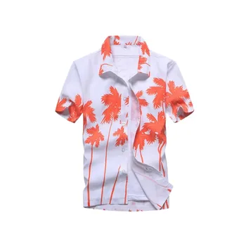 2023 גברים הוואי סגנון לבוש הדפסת 3D גברים אלגנטי, חולצות בגדי גברים מסנוור פרחים