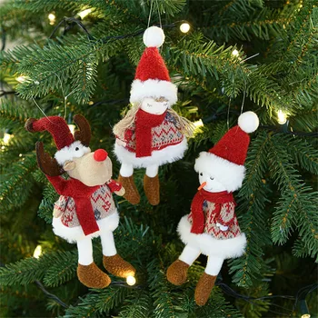 פנים Gnome קישוטים לעץ חג המולד 2023 קישוט חג המולד חג המולד שמח מסיבת גן בית קישוט עץ חג המולד בדצמבר