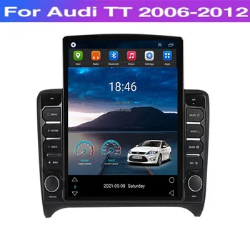 טסלה סגנון רדיו במכונית אנדרואיד 12 עבור אאודי TT MK2 8J המכונית DVD נגן מולטימדיה אוטומטי ניווט GPS סטריאו 4G 2006-2014