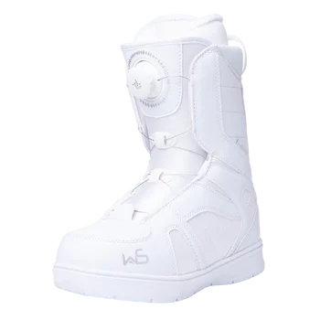 סקי, נעלי נשים מגפי שלג חם חיצוני ספורט מגפי סקי נעליים עמיד למים Windproof החלקה סנובורד כותנה נעליים