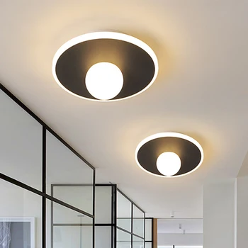 אור מסדרון פשוטה מודרנית בכניסה מרפסת אור יצירתי בהיר סקנדינביה אישיות הוביל במעבר אור התקרה